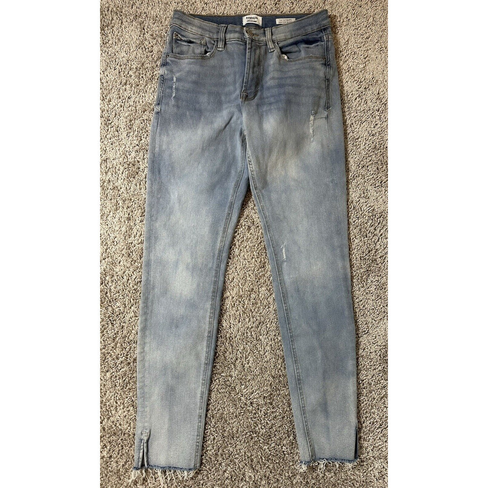Kensie Jeans Womens 4 Blue Denim Vintage Luxe The Ultimate High Rise Skinny